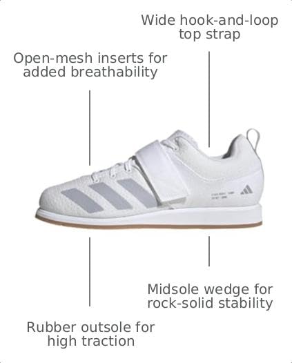 Image of adidas Unisex Adult Powerlift 5 Weightlifting Shoes