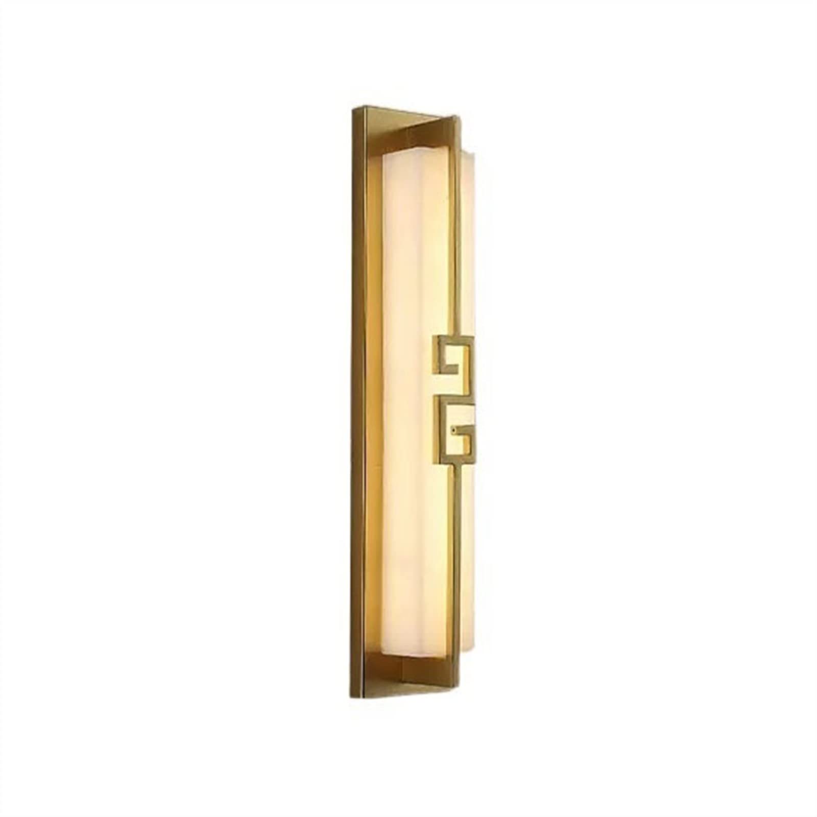 H8Q4D7N5G9 Wall Sconce Decorative Wall Lamp for Living Room Simple Zen Corridor Metal(Gold,Medium)