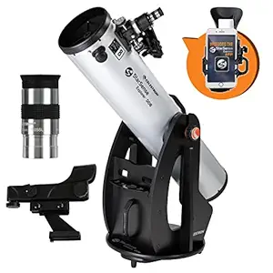 Celestron StarSense Explorer 8-inch Dobsonian Smartphone App-Enabled Telescope Works with StarSense App to Help You Find Nebulae, Planets & More 8 DOB Telescope iPhone/Android Compatible