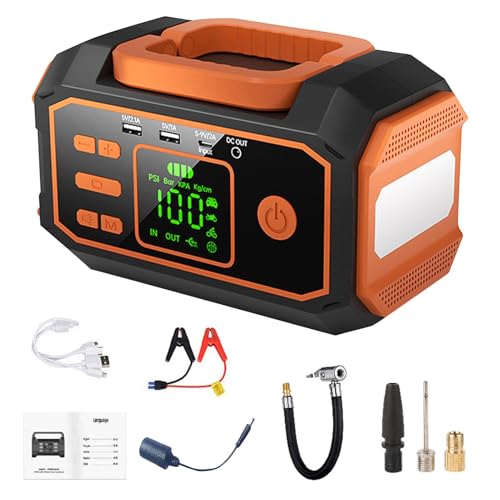 Bomba De Neumáticos Para Coche Portátil,Compresor De Aire Portátil Para Neumáticos De Coche,Bomba de neumáticos móvil - Bomba de compresor de aire de 20000mAh, bomba de aire para neumáticos de ciclism