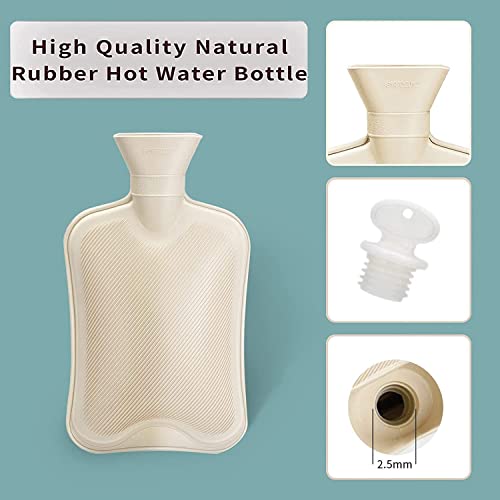 Rubber Hot Water Bottle 2 Liter, Hot Water Bags For Pain Relief, Hand Feet Warmer #TOP1
