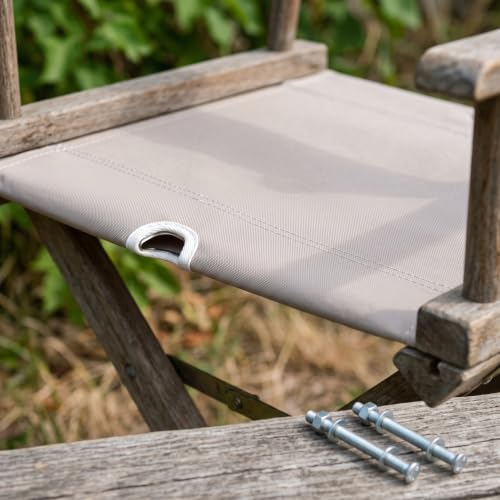 Repuesto silla camping YWJLQH de lona acolchada con tornillos 3