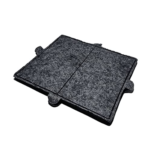 EVAYP Aktivkohlefilter 6228731 DKF12-1 Kompatibel mit Miele DKF12 DUMF 12 DKF 16/17 Imperial DIH/DWH/DWJ Dunstabzugshauben