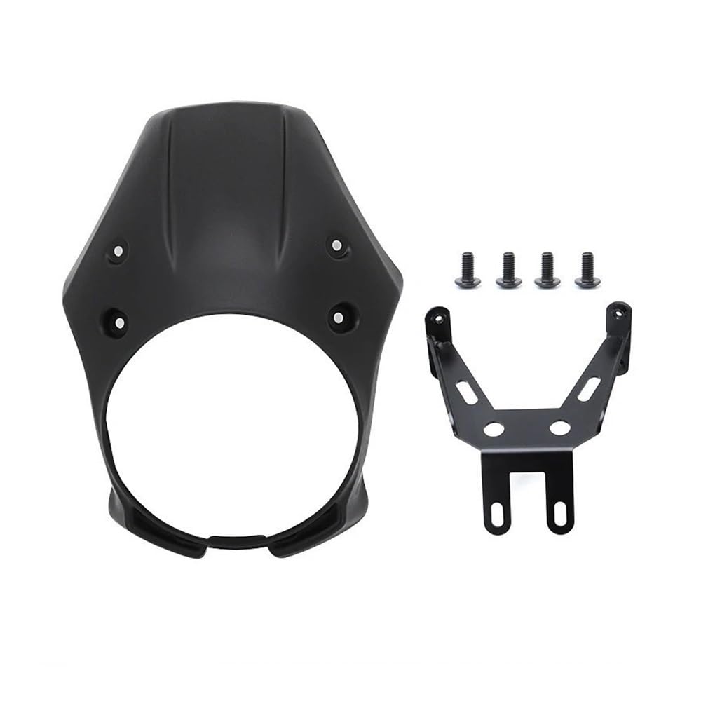 Aileron Aérodynamique Carénage Carénage De Phare AV&Ant Moto pour Rebel CMX 500 300 CMX300 CMX500 2017-2024, Accessoires Protection Pare-Brise