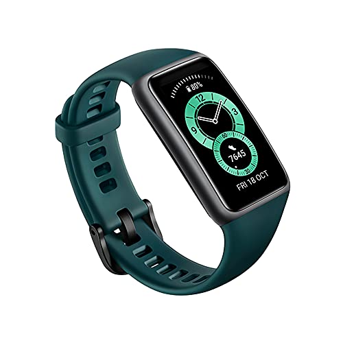 Relógio Smartband Band 6 Huawei Fra-b19 Verde/suporte Android/iOS/rastreador de fitness/Bluetooth 5.