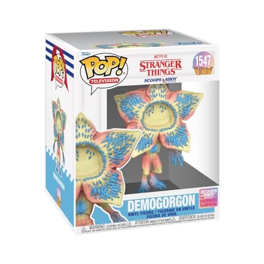 Funko Pop! Super: Stranger Things - Demogorgon - (Scoops Ahoy) - Figura de Vinilo Coleccionable - Idea de Regalo- Mercancia Oficial - Juguetes para Niños y Adultos - TV Fans
