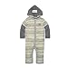 Burt's Bees Baby Baby Organic Coverall, Watercolor Stripe, 12 Months