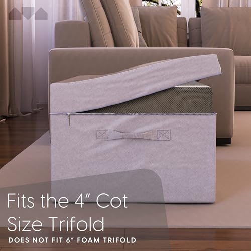 Image of Milliard Carry Case for the Tri Folding Mattress Cot Size (75 inch x 31 inch x 4 inch) (Mattress NOT Included)