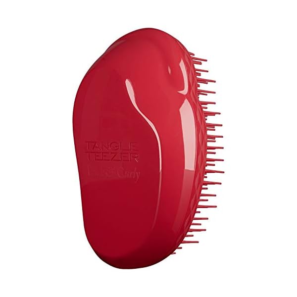Tangle Teezer Wet Detangler Midnight Black, biegsamen Borsten und handlichem Griff & Thick und Curly Salsa Red, 1er Pack… – Bild 7
