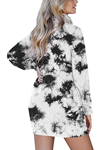 Viottiset lange, grofgebreide oversized coltrui voor dames - Image 6