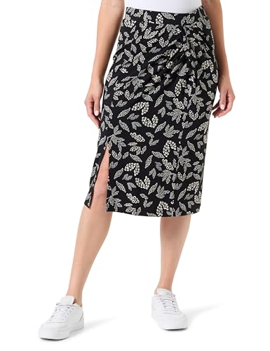 TAIFUN 511305-16240-1102, Falda Mujer, Schwarz Gemustert,