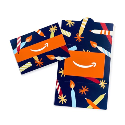 Amazon Physical Gift Card in Mini Envelope - Candlelight Celebration | Birthday