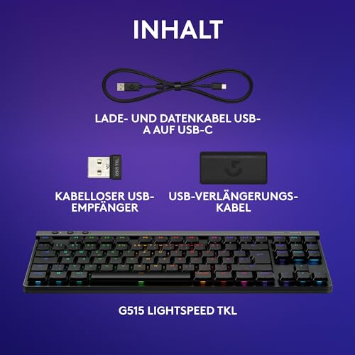 Logitech G G515 LIGHTSPEED Gaming-Tastatur