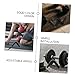 POPETPOP Versatile Barbell Holder Rack 4 Pcs for Home Gym and Office Easy Install