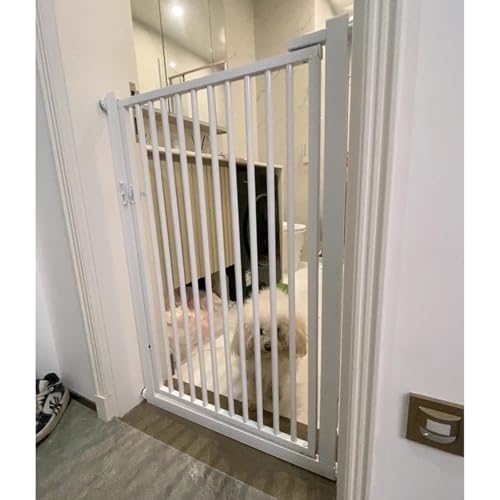 Barrera para Puertas con Huecos Estrechos, Vallas de Seguridad para bebés para el hogar y la Oficina, para Crear Zonas sin Mascotas(44x75in(112x190cm))