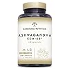 Ashwagandha KSM-66 + Magnesio. 7500 mg, 180 Cápsulas. Complemento Natural para Ánimo, Sueño y Concentración. Vegano, Sin Aditivos, Gluten ni Lactosa. N2 Natural Nutrition