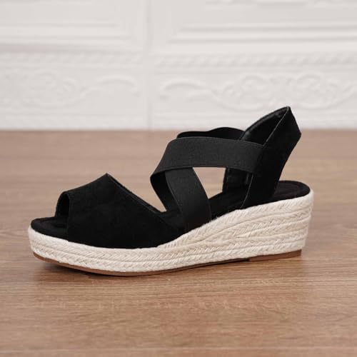 Sandales compensées espadrilles légères pour vos vacances et sorties plage