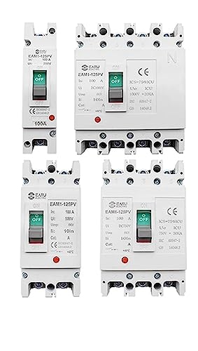 Disjoncteur DC 1000V 80A pour protection solaire PV en lot de 10 pièces