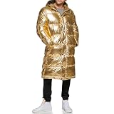 Levi's Men's Arctic Cloth Extra Long Parka, Gold, Large