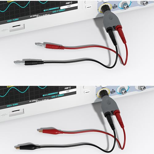 Image of BNC Male Plug to Banana Socket Oscilloscope Accessory Set, Test Lead Kit(7pcs)