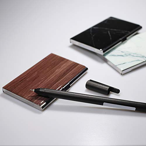 DUANYAN Business Card Holder for Men & Women, Pocket Business Card Case Slim Business Card Wallet Business Card Holders Name Card Holder