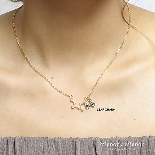 Crystal Zodiac Jewelry Celestial Jewelry Constellation Star Necklace Leo Virgo Birthday Gift For Her Sorority Gift For Women Bridesmaid Necklace - Zcpn #TOP5