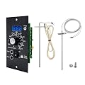 2pc Temperature Probe Sensor and Upgraded Digital Thermostat Controller Kit, Replacement for Traeger Wood Pellet Grills.