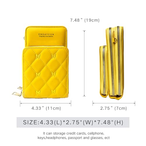 Image of Small Crossbody Bags for Women Trendy Cell Phone Purse Wallet