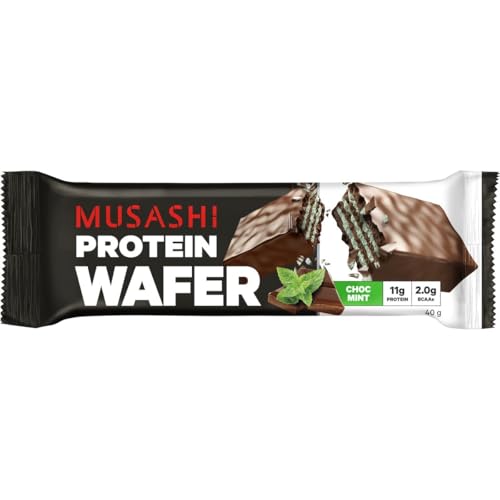 Musashi Chocolate Mint Wafer Protein Bar 40 g
