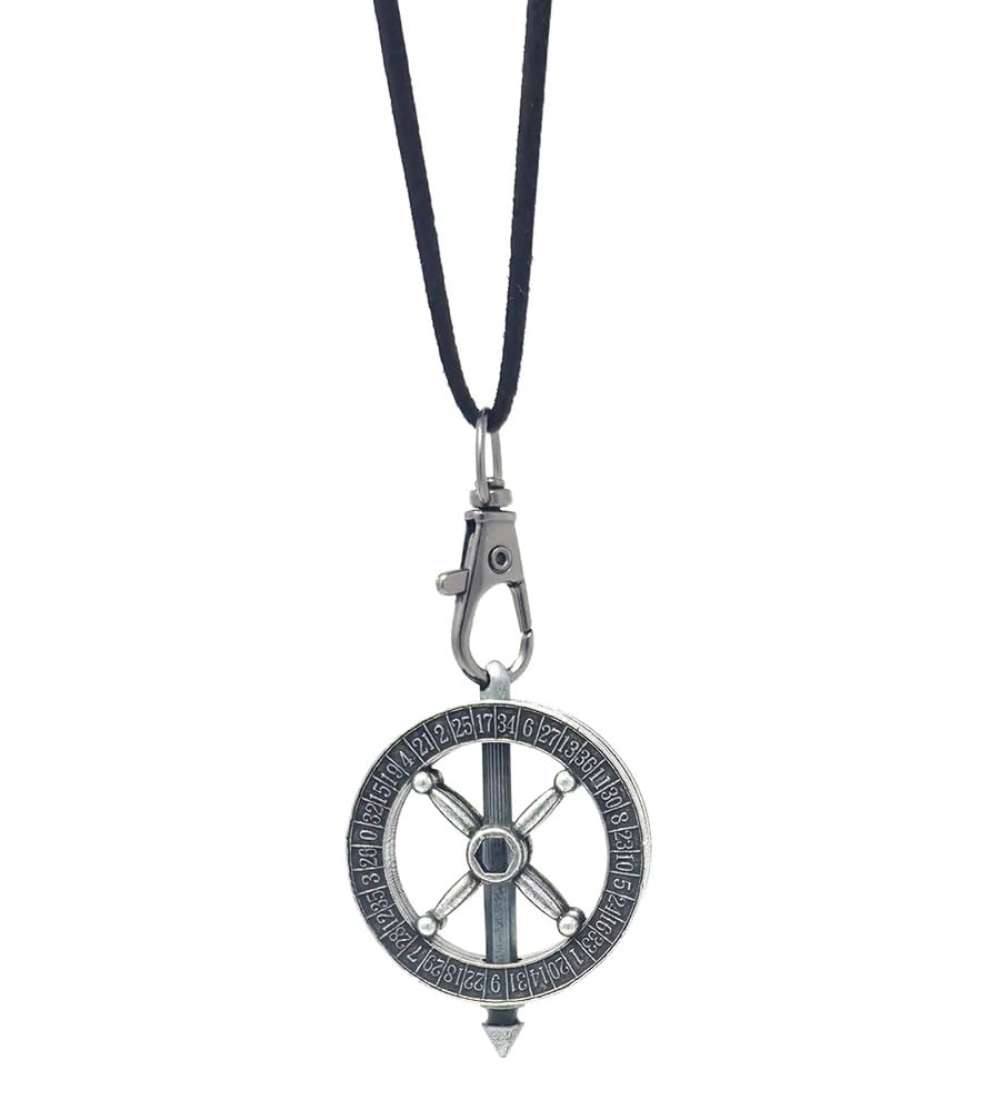 BREEZY Made in USA, Multipurpose Adult Necklace, Stress Relief Accessory, Amulet Jewelry, Necklace Keychain, 3pk Necklace Cords + Drawstring Pouch