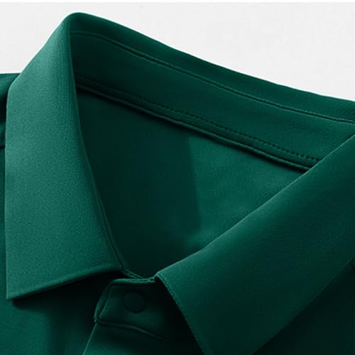 Polo T Shirts for Men Big and Tall Short Sleeve Button Collar Sport Golf Soft Breathable Tee Top Dressy Casual Tshirt4