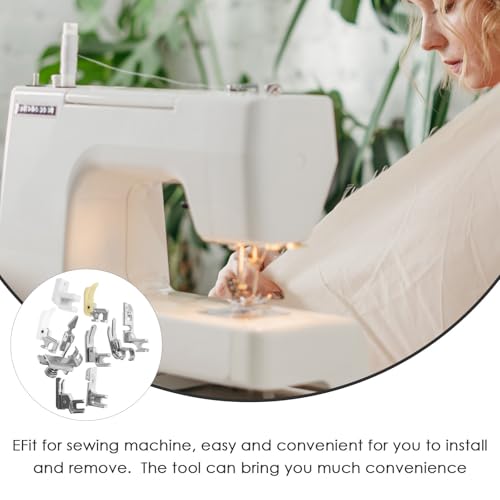 Set de 9 Pies Prensatelas Multiusos para Máquina de Coser miniatura 7