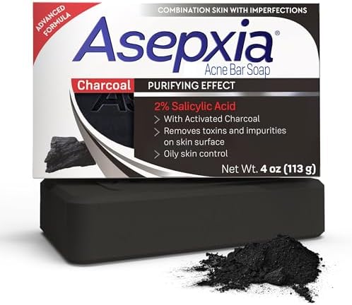 Asepxia ASEPXIA CLEANSING BAR CHARCOAL 4 OZ