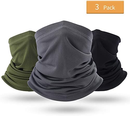 THINDUST Summer Face Mask -Dust Sun Protection Neck Gaiter - for Outdoor Activities
