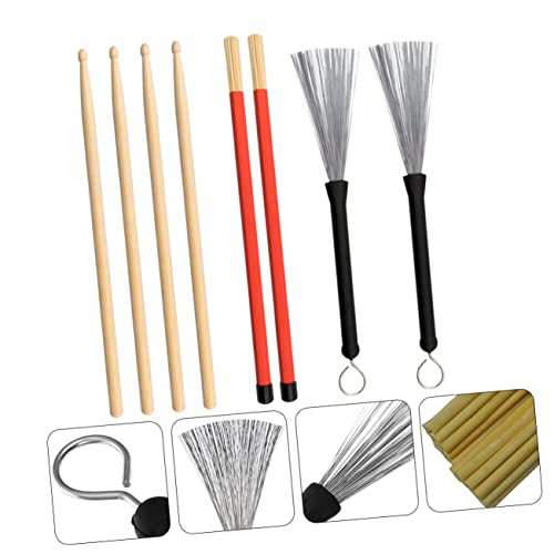 Levemolo Set de Baquetas de Maple y Cepillo para Percusión miniatura 3
