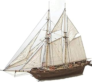 Wooden Sailboat Ship model Kit Retro Classic Wood Sailing Boats Toy Kids and Adults DIY Assembly Boat Set Home Office Decoration Gifts