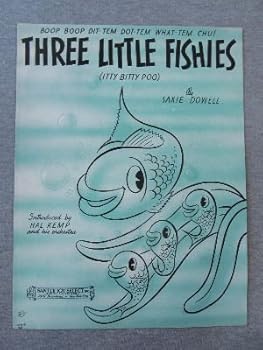 Sheet music Three Little Fishies Book