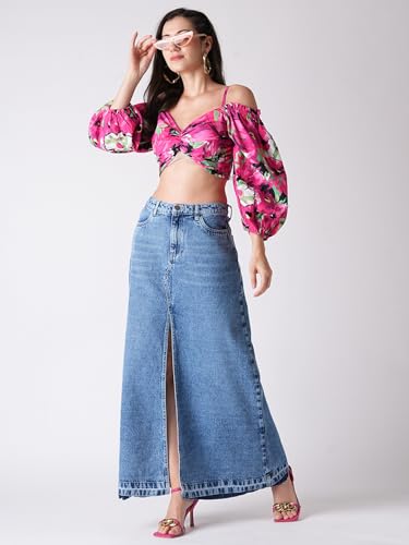 Image of Globus Women Skirt (3641801001 Light Blue 34)