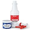 Rapid Cure Royal Blue Plastisol Ink (8 oz.) and Ecotex Plastisol Press Wash (Pint - 16 oz.) - Screen Printing Fabric Ink, Screen Printing Cleaner/Degreaser - Silk Screen Press Wash/Plastisol Ink