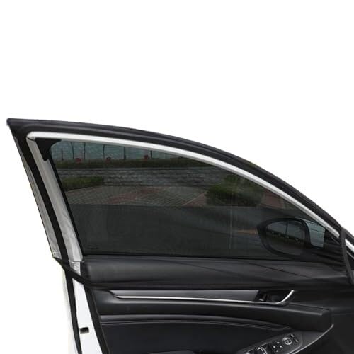 Tendine Parasole Auto Pezzi parasole per auto Per Kadjar 2015-2024, parasole per finestrini laterali anteriori e posteriori, zanzariera anti-UV accessori per auto Tenda parasole