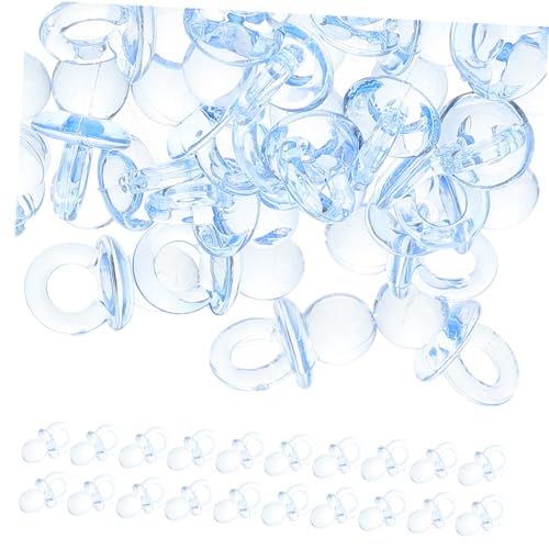 Imagen de UPKOCH Chupetes Mini Transparentes para Baby Shower