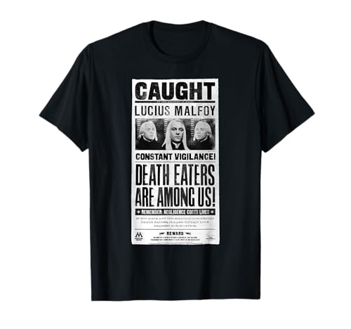 Image of Harry Potter Lucius Malfoy Caught Death Eaters Among Us T-Shirt
