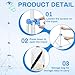 TrelaCo 2 Pack Portable IV Pole Stand Rack Collapsible Stand with 2 Drip Bag Iv Supplies 4 Hooks 3 Legs, Aluminum Alloy Pole Stand Adjustable Height from 20-79 Inch for Hospital Clinic Home Care