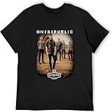 Photo Gallery one republic civic tour mens t shirt cotton short sleeve tees black 3xl Photo Gallery one republic civic tour mens t shirt cotton short sleeve tees black 3xl