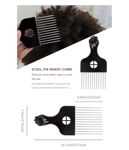 Set de Esponjas para Cabello Magic Twist con Peine miniatura 3