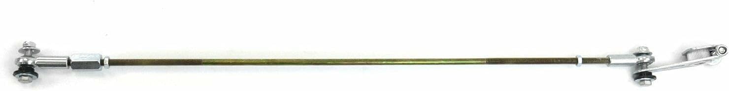 Xeggex Adjustable Transmisson Column Shift Linkage Kit for Pontiac,for Olds,for GMC,for Chevy,for Buick 350 15-Rod Length 4-Threaded Ends HR0413 GH-1800 WXG1101