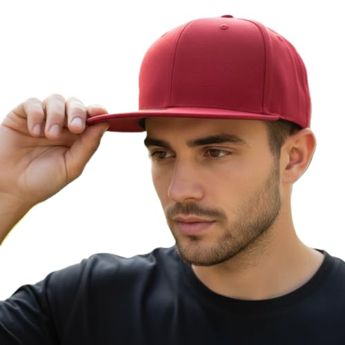 Image of Tomorrow Fashion Hip Hop Cap Snapback Cap Base Ball Hat Summer Flat Brim Hat Street Wear