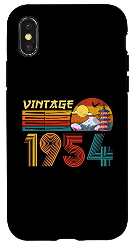 72�΂̒a���� 72�� �j�� ���� ���g�� ���B���e�[�W 1954 ���{ �X�}�z�P�[�X iPhone X/XS �p