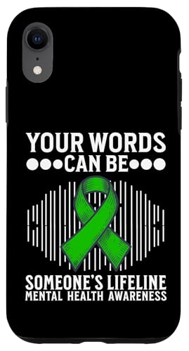 Mental Health Awareness Month Items Mental Health Gifts �X�}�z�P�[�X iPhone XR �p