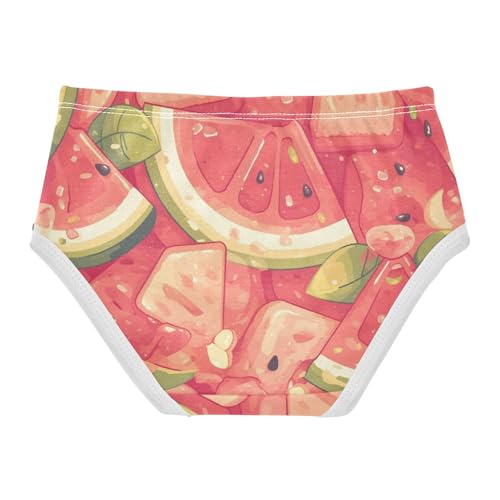 GuoChe Brief Panties Stretchy Triangle Panties Organic Underwear for Young Girls in Sizes 2T,3T, 4T, 5T, 6Y and 8Y2